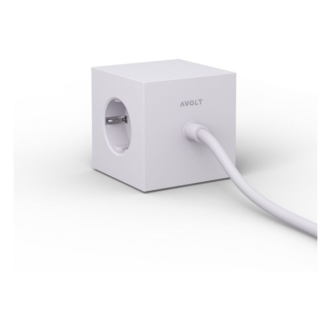 Square 1 Extension Cord  Grey