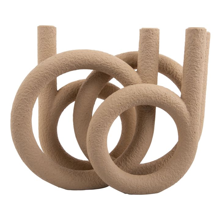 Kerzenständer Ring | Braun- Produktbild Nr. 0