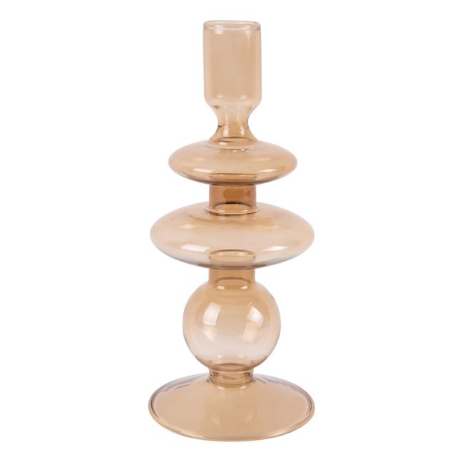 Art Rings Candle Holder | Brown