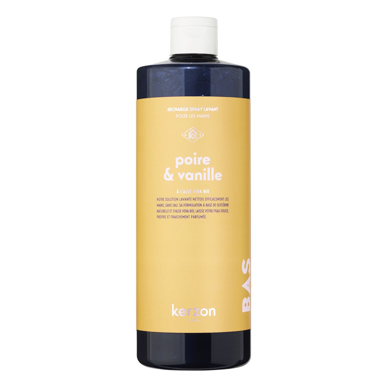 Kerzon - Recharge spray lavant poire & vanille - 500ml - Jaune