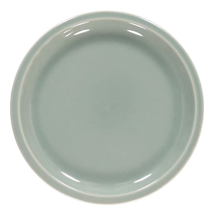 Plato llano de cerámica Cantine | Gris oxidado- Imagen del producto n°0