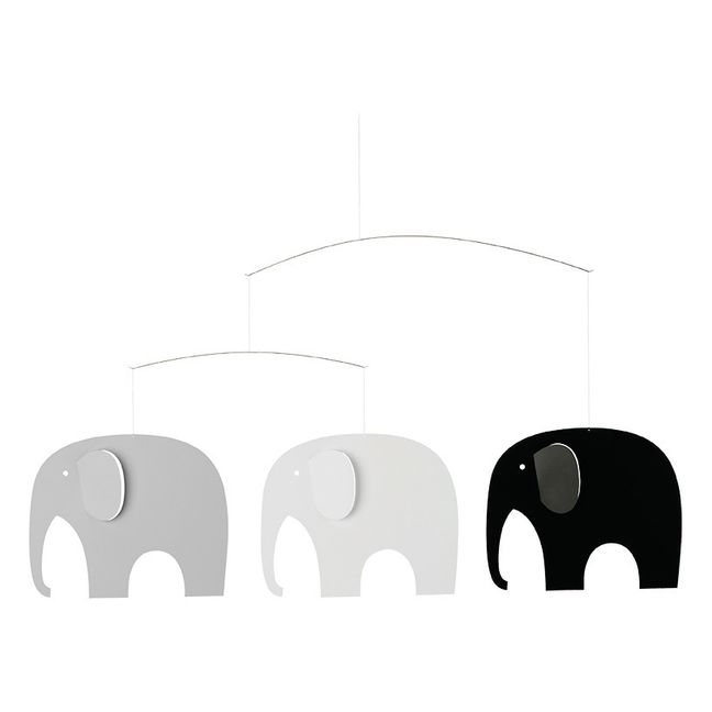 Elephant Mobile Grey