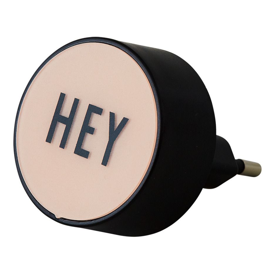 Design Letters - Chargeur Hey - Nude