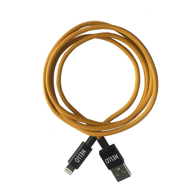 iPhone Charging Cable - 1m | Mustard