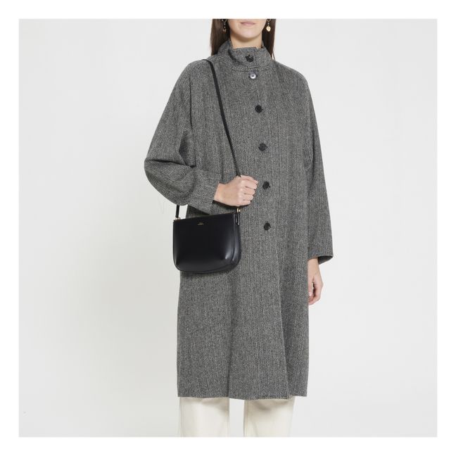 Tasche Sarah aus Leder | Schwarz