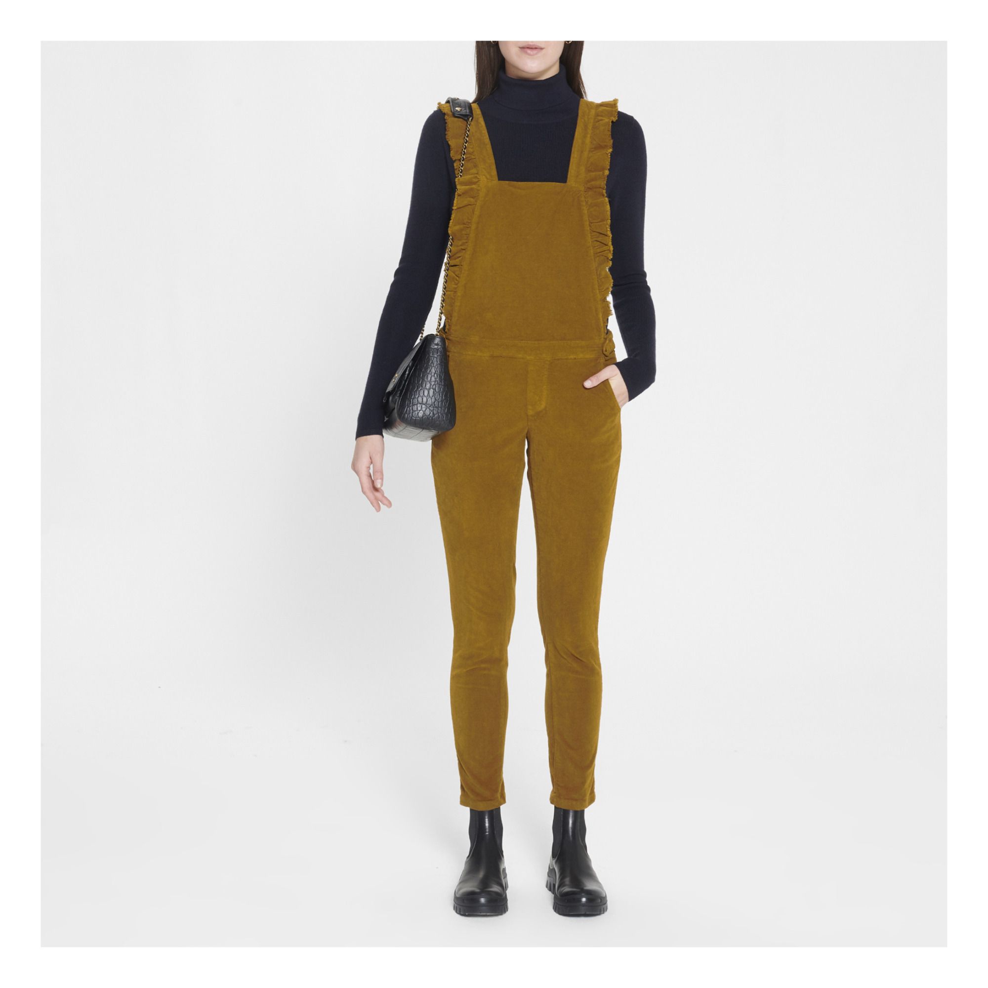Salopette con volant - Collezione Donna - Corteccia Emile et Ida Moda Adulto