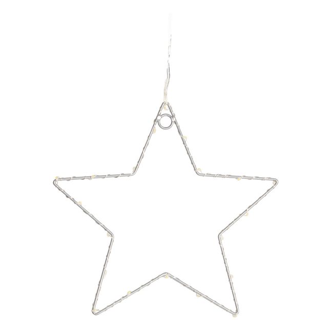Etoile lumineuse - 40 led | Argenté