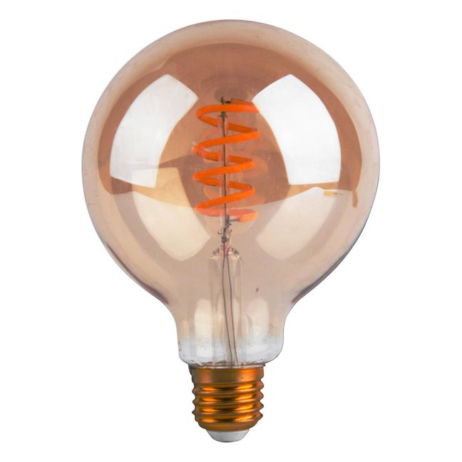 Globe LED Lightbulb | Amber