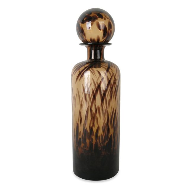 Bottle-shaped Vase Cognac