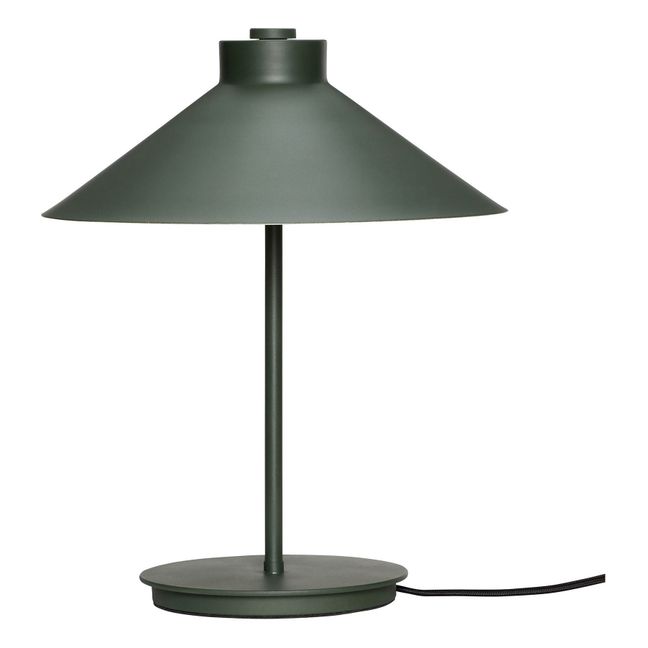 Lampe aus Metall | Dunkelgrün