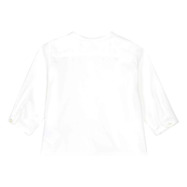 Kurta Bio-Baumwolle Polison | Seidenfarben