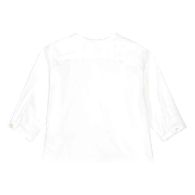 Polison Organic Cotton Kurta Shirt | Ecru