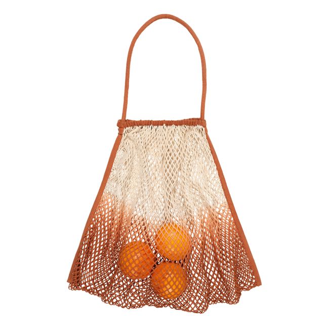 Bolsa de red para cochecito | Terracotta
