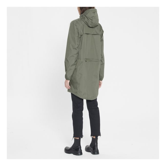 Giacca a vento impermeabile Le Vrai 3.0 Eiffel - Collezione Donna  | Verde militare