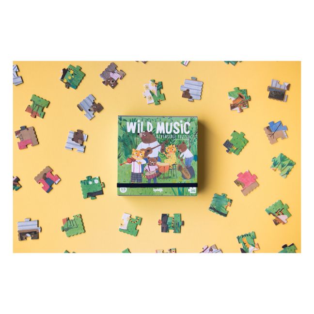 Puzzle Wild Music doppelseitig - 36 Teile