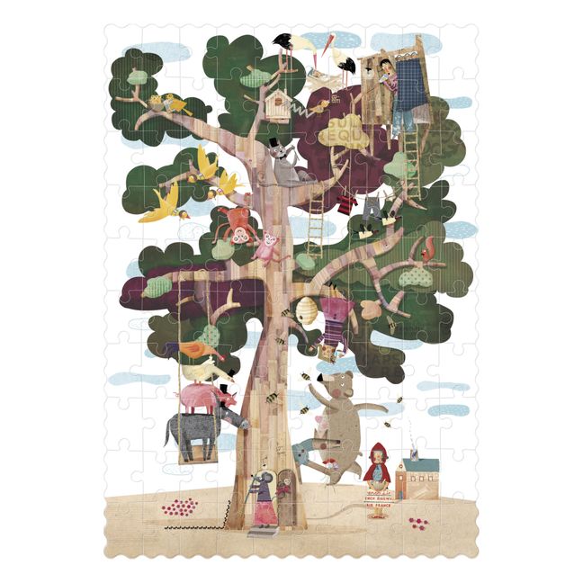 Puzzle doble cara My Tree - 100 piezas