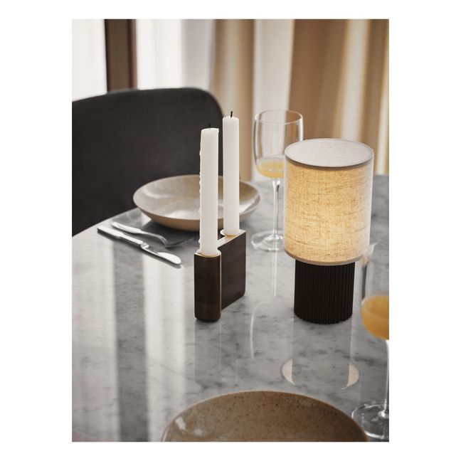 Lámpara de mesa portátil Manhattan | Bronce
