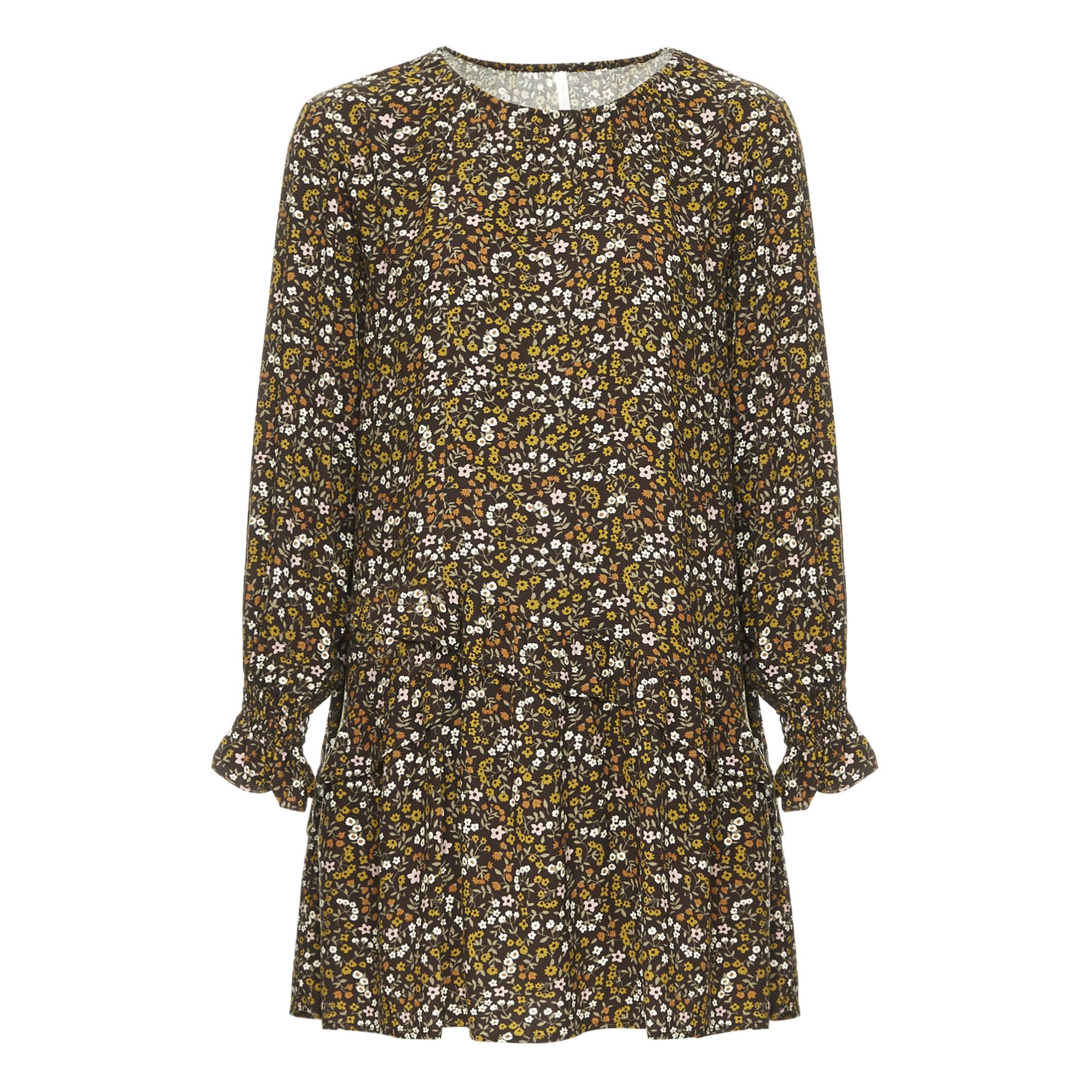 Flannel Dress - Women's Collection - Brown Rylee + Cru Fashion