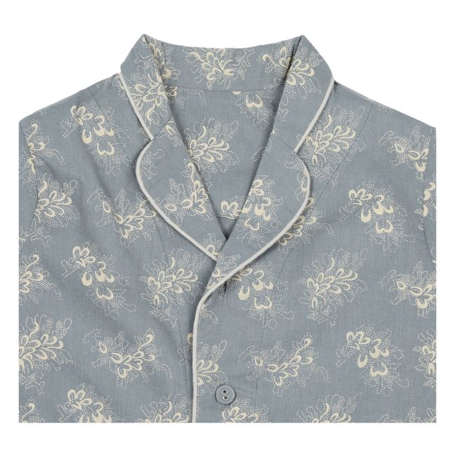 Pyjama en coton | Soft Teal Blue
