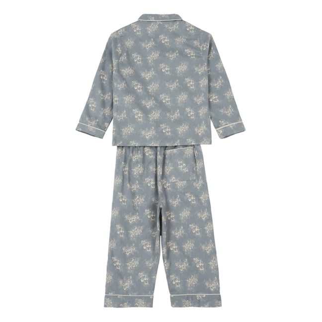 Pyjama en coton Soft Teal Blue