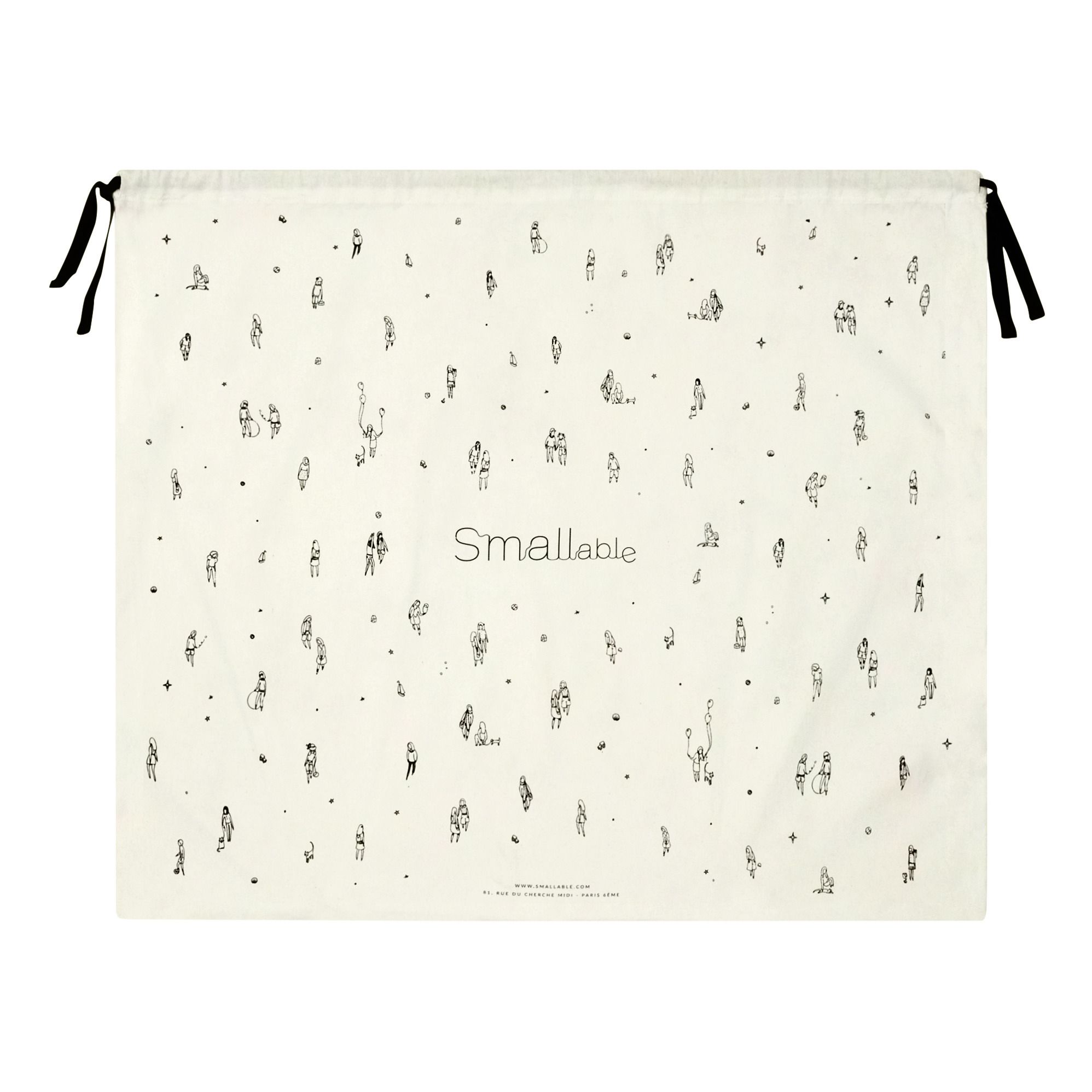 Smallable - Pochette cadeau L ( 70x60 cm) - Femme - Ecru