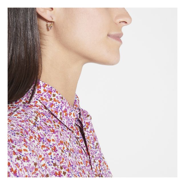Pendientes Iva | Rosa