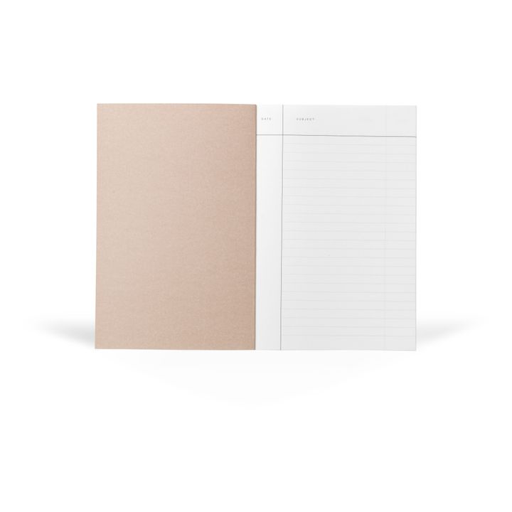 Cuaderno forrado Vita | Rojo- Imagen del producto n°1