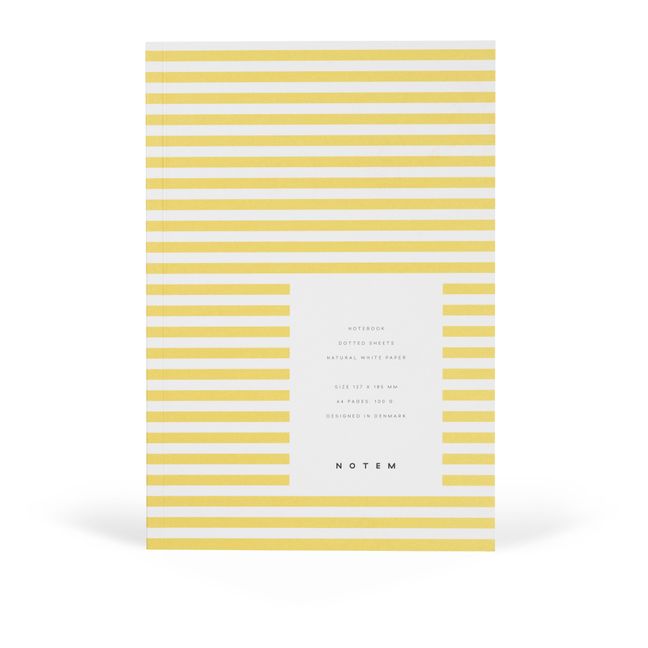 Vita Lined Notebook | Yellow