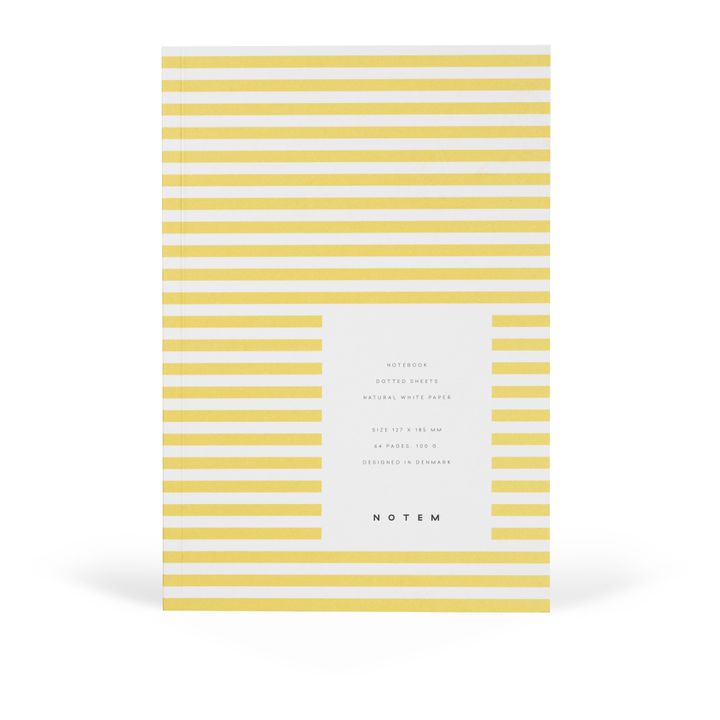 Cuaderno forrado Vita | Amarillo- Imagen del producto n°0