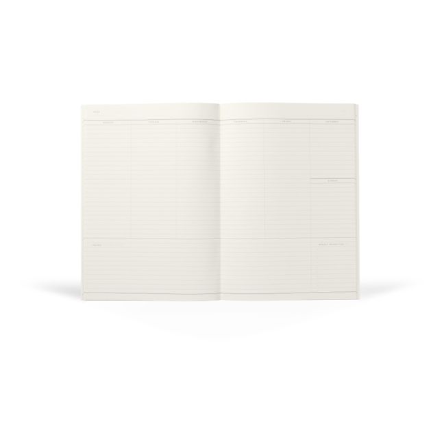 Agenda settimanale Milo - 26 settimane | Grigio chiaro