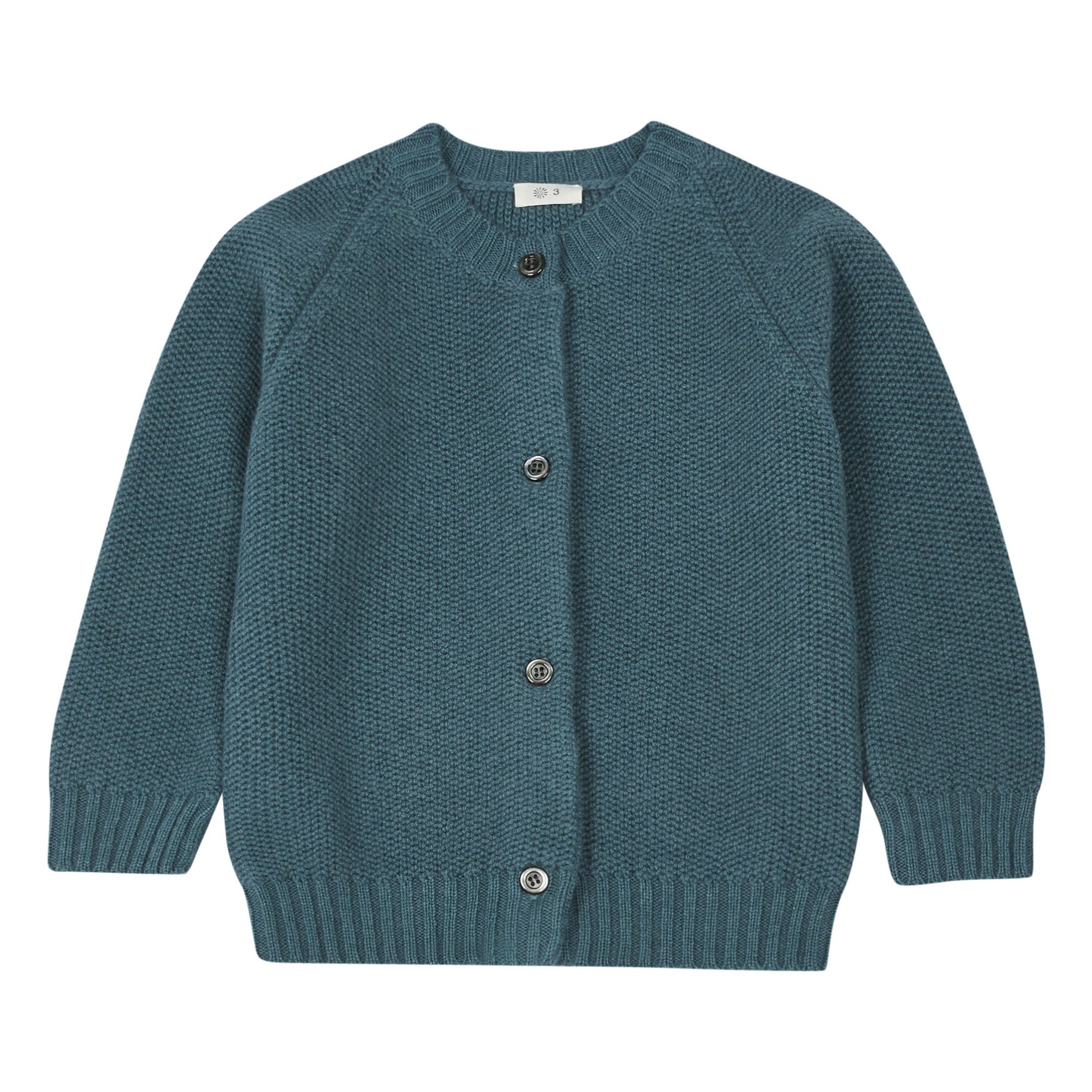 Ketiketa - Cardigan Bee - Garçon - Bleu Vert