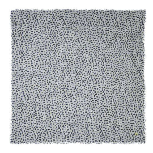 Foulard motivo leopardato  | Beige