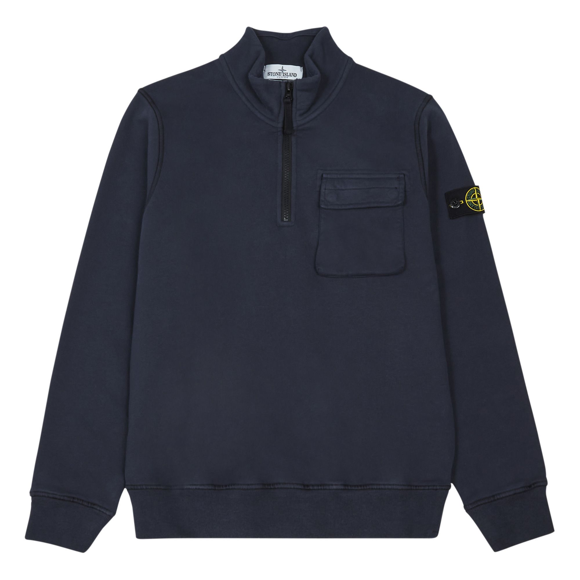 stone island jumper zip