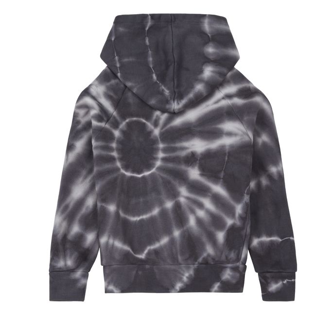 Hoodie Tie and Dye Gris anthracite