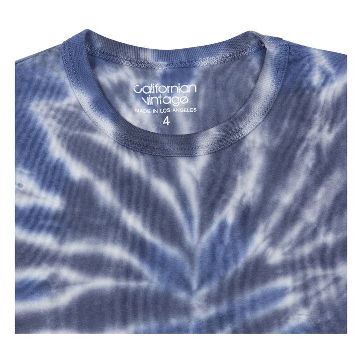 Tie-Dye T-shirt | Petrol blue- Product image n°1