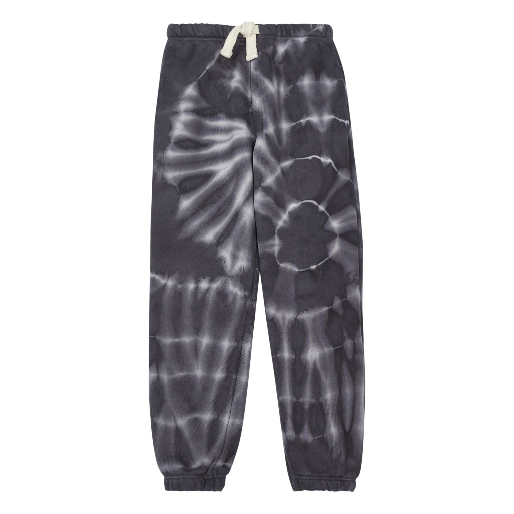 Gray tie dye online joggers