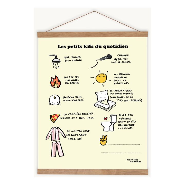 Affiche Les petits kifs- Image produit n°1