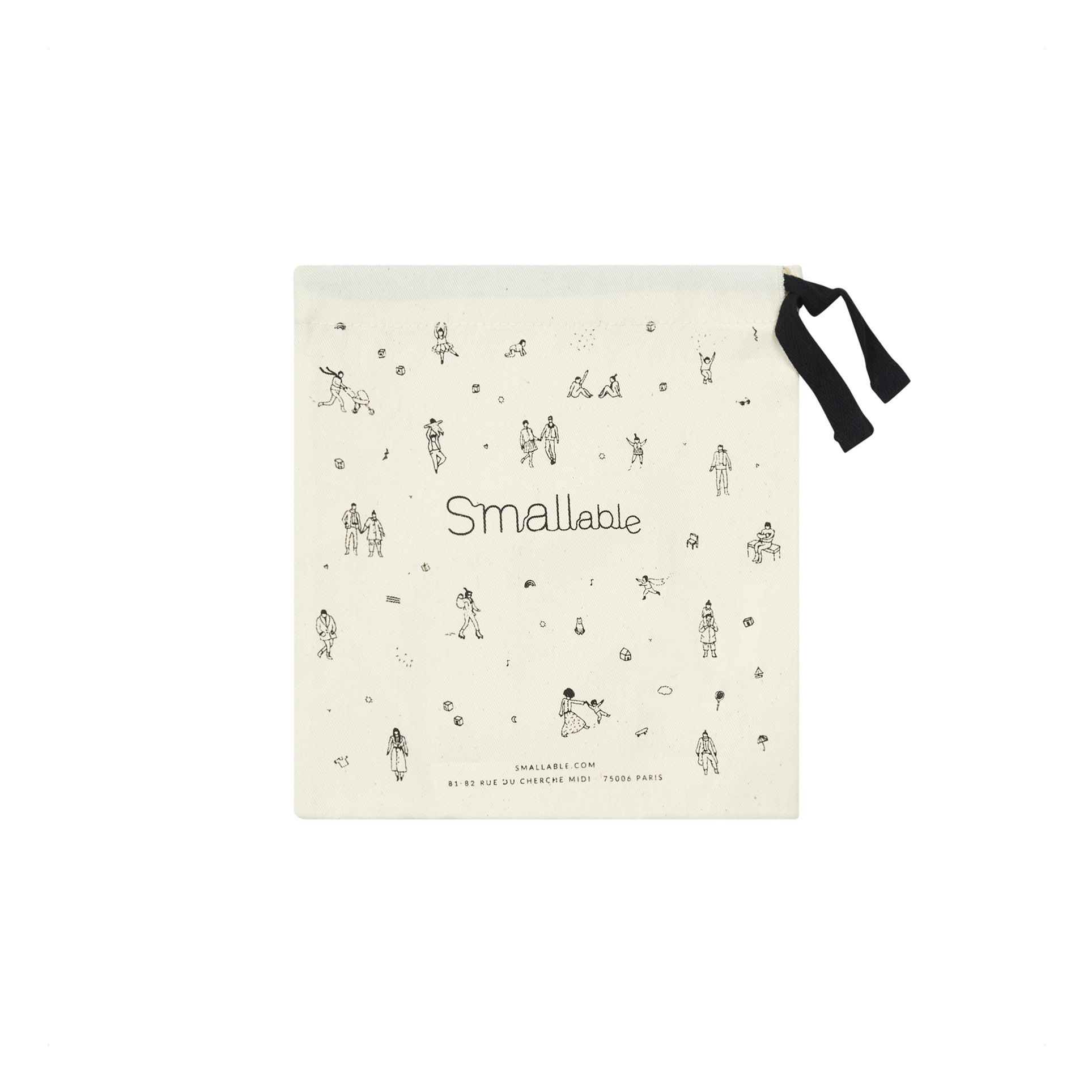 Smallable - Pochette cadeau XS ( 20x22 cm) - Femme - Ecru