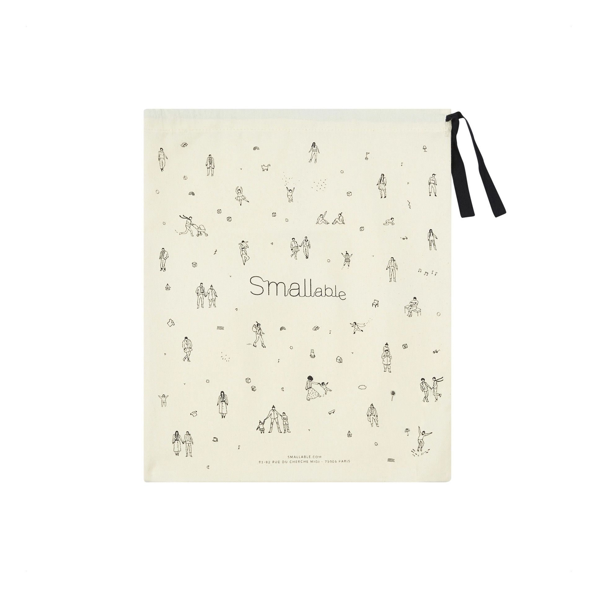 Smallable - Pochette cadeau S (30x36 cm) - Femme - Ecru