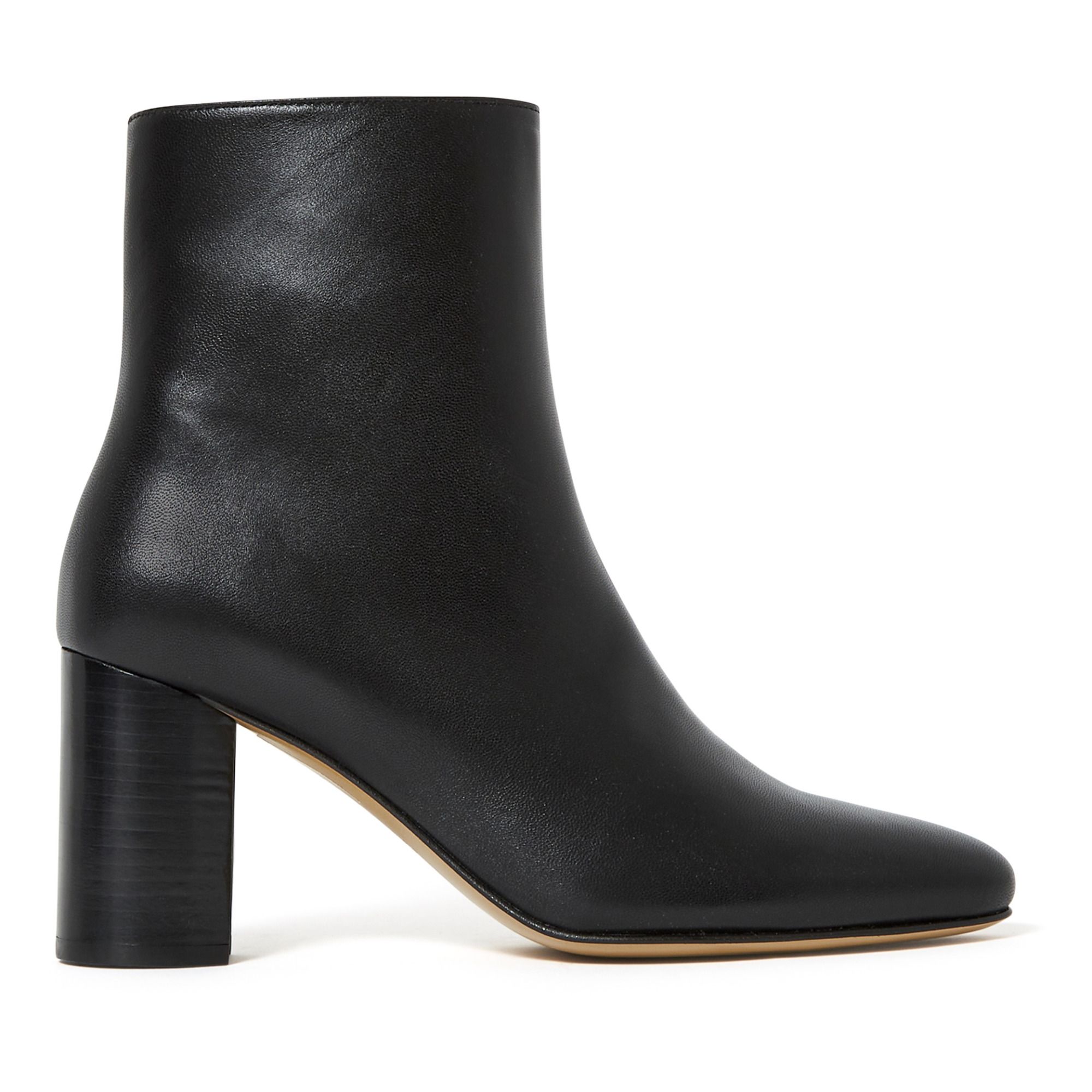 A.P.C. - Boots Liv Cuir - Femme - Noir