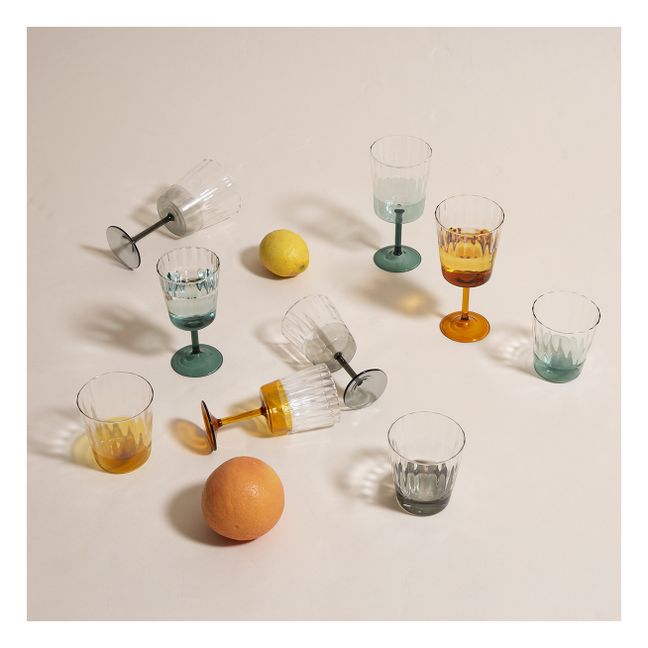 Verre à eau Eclat | Charbon