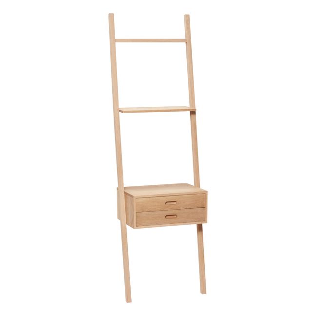 Ladder with Wooden Drawers