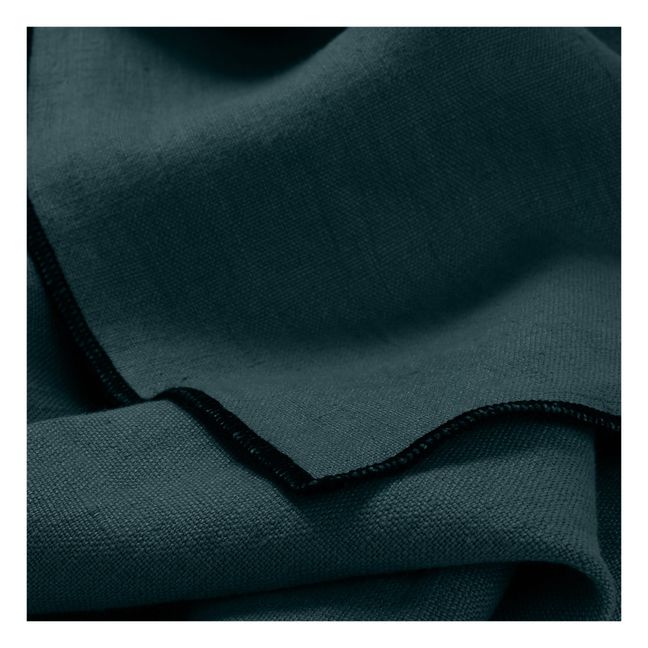 Serviette aus Leinen 4er-Set | Faded Blue
