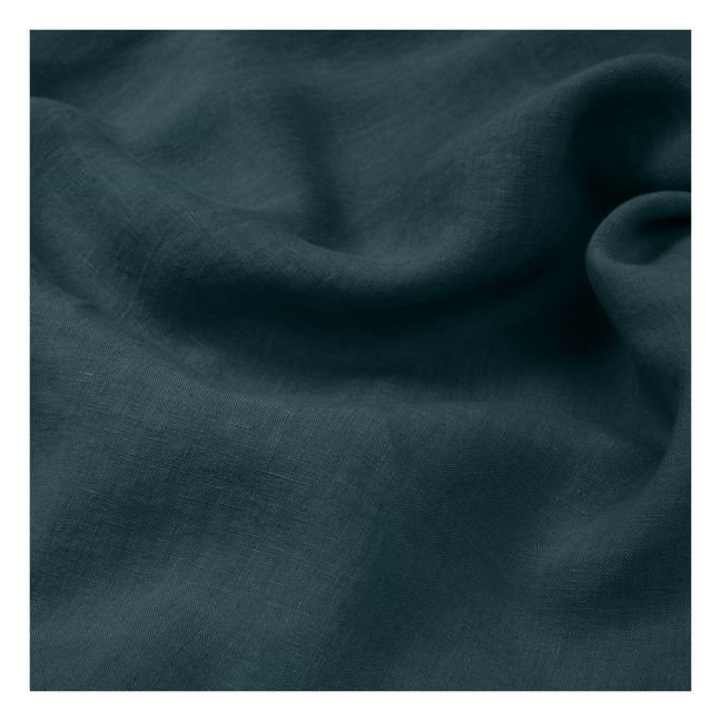 Washed linen pillowcase | Faded Blue