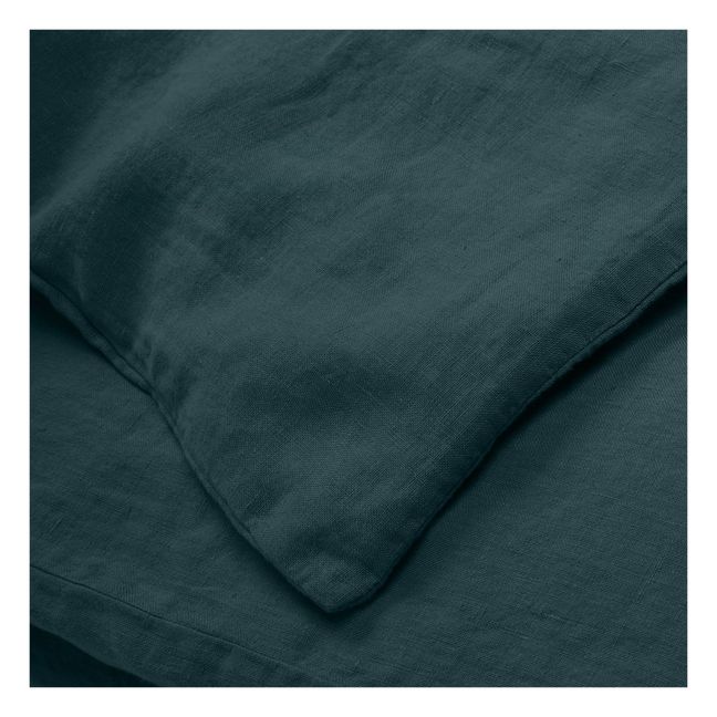 Bettbezug aus Leinen  | Faded Blue