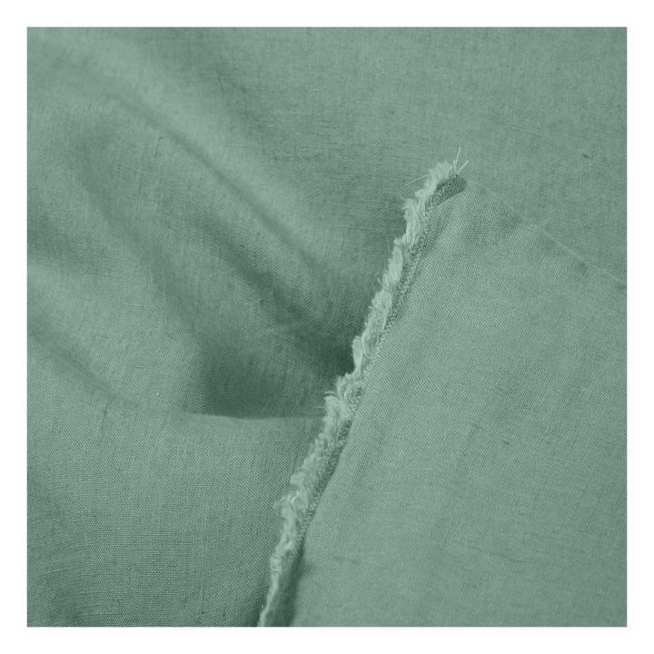 Funda de edredón de lino lavado | Salvia- Imagen del producto n°1