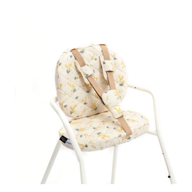 Asiento de algodón para silla Tibu Mimosa by Garbo&Friends Crema