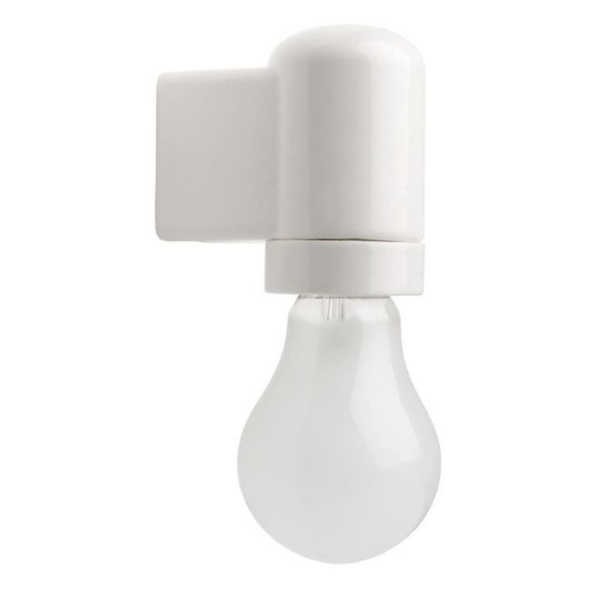 Pure Porcelain Wall Lamp | White