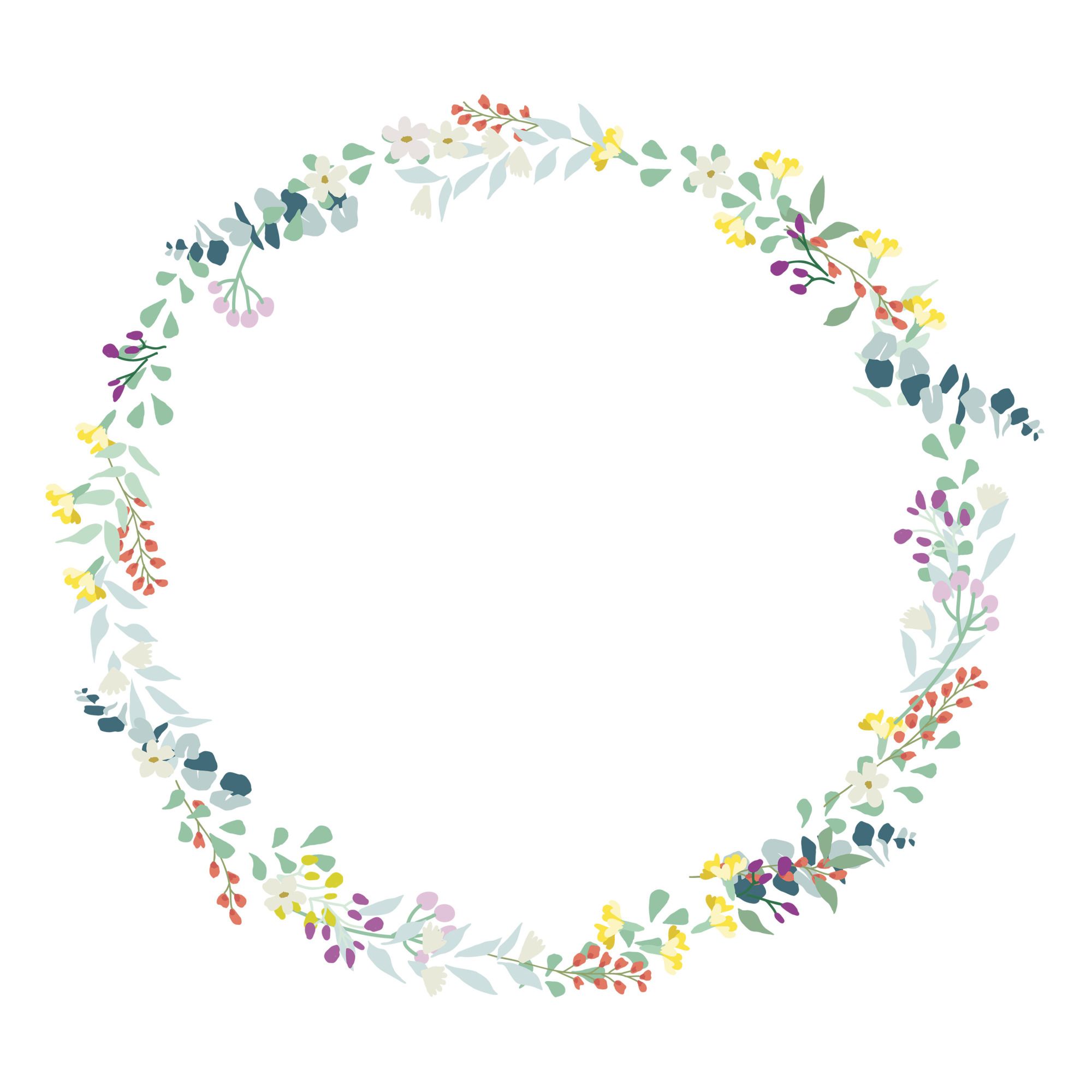 MIMI'lou - Sticker géant couronne Liv - Multicolore