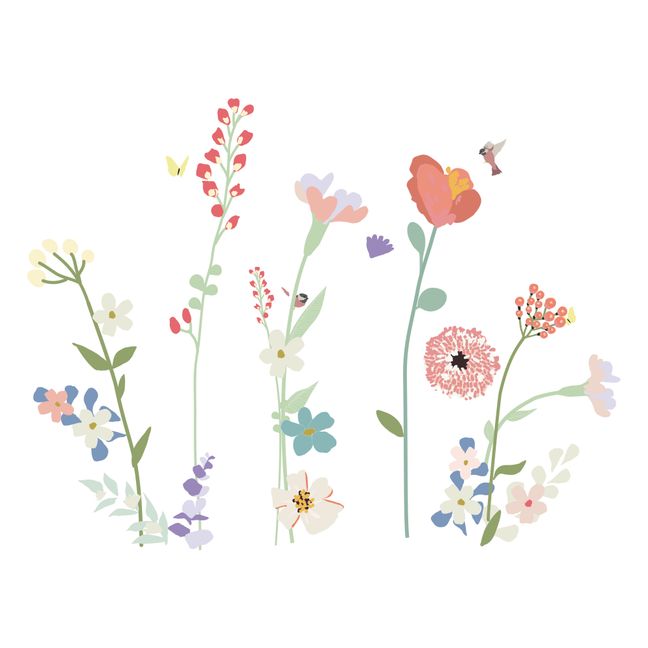 Adesivo gigante Fiori di campo